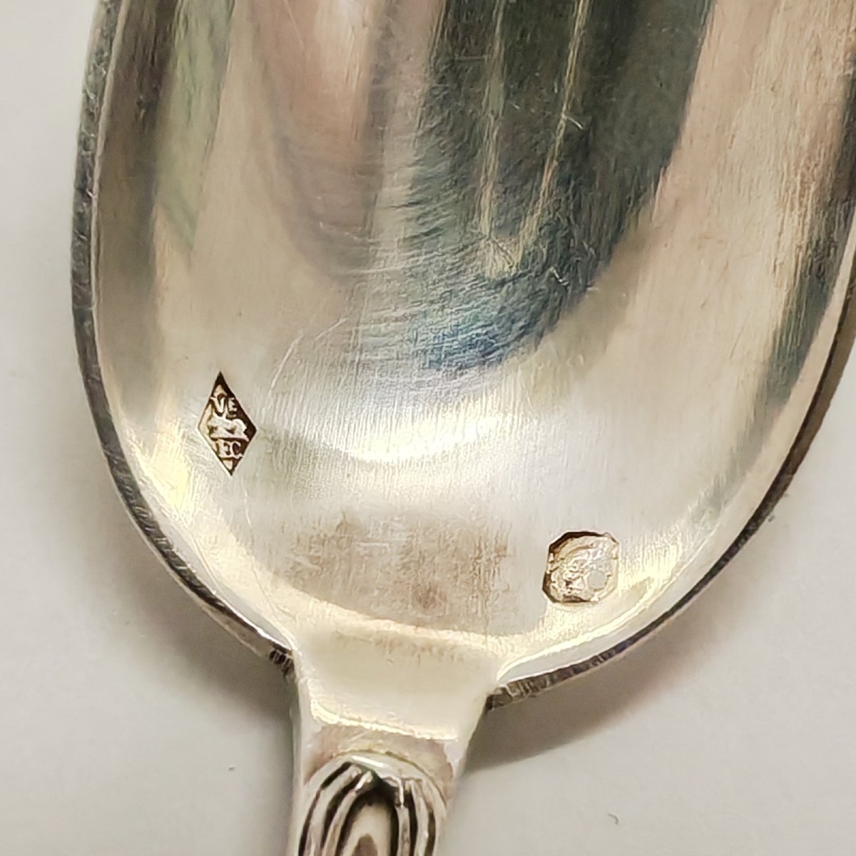 Compère Léontine, 12 Small Silver Minerva Spoons-photo-5