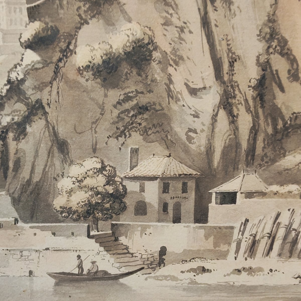 Jean-jacques De Boissieu (1736–1810), The Château De Pierre-scize, Lyon-photo-3