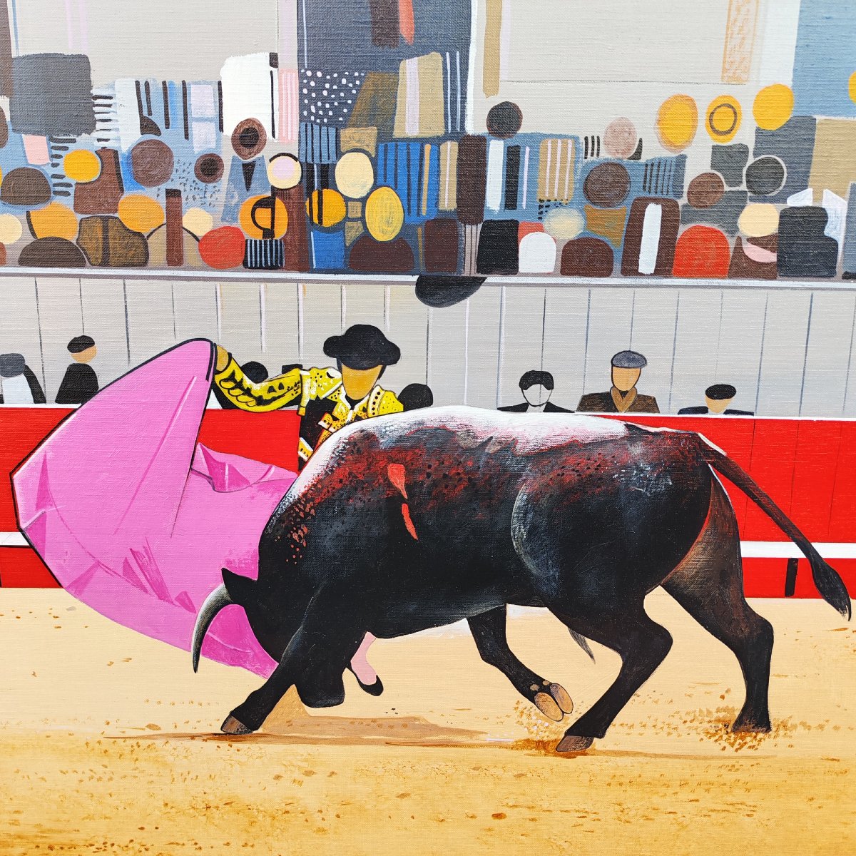 Gilles Coudour (1942), Bullfighting Scene, 10f Format-photo-3