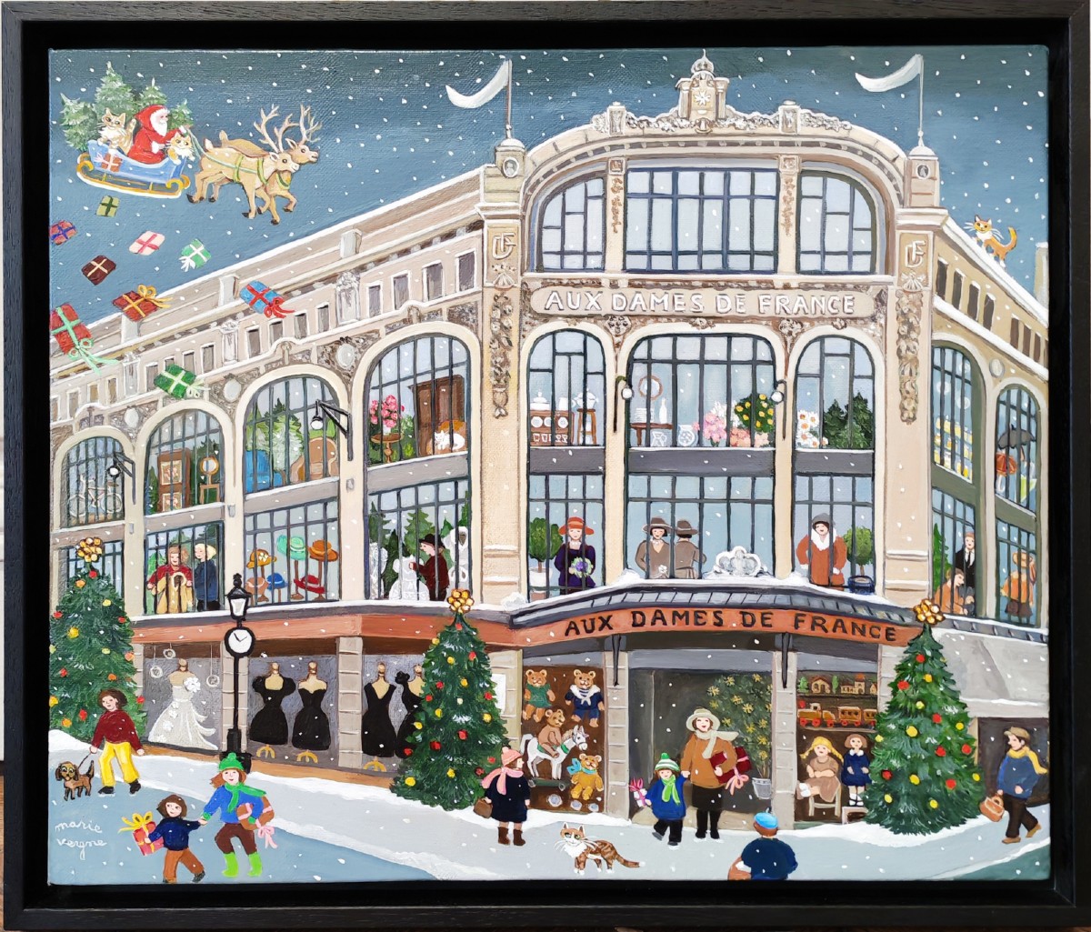 Marie Vergne, Aux Dames de France (38 x 46 cm)