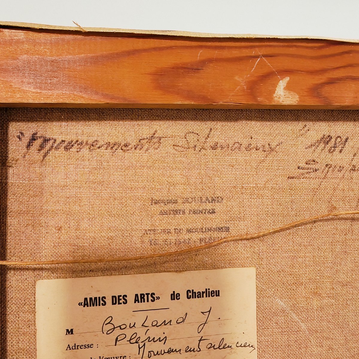 Jacques Bouland - "Mouvements silencieux" (3F)-photo-4