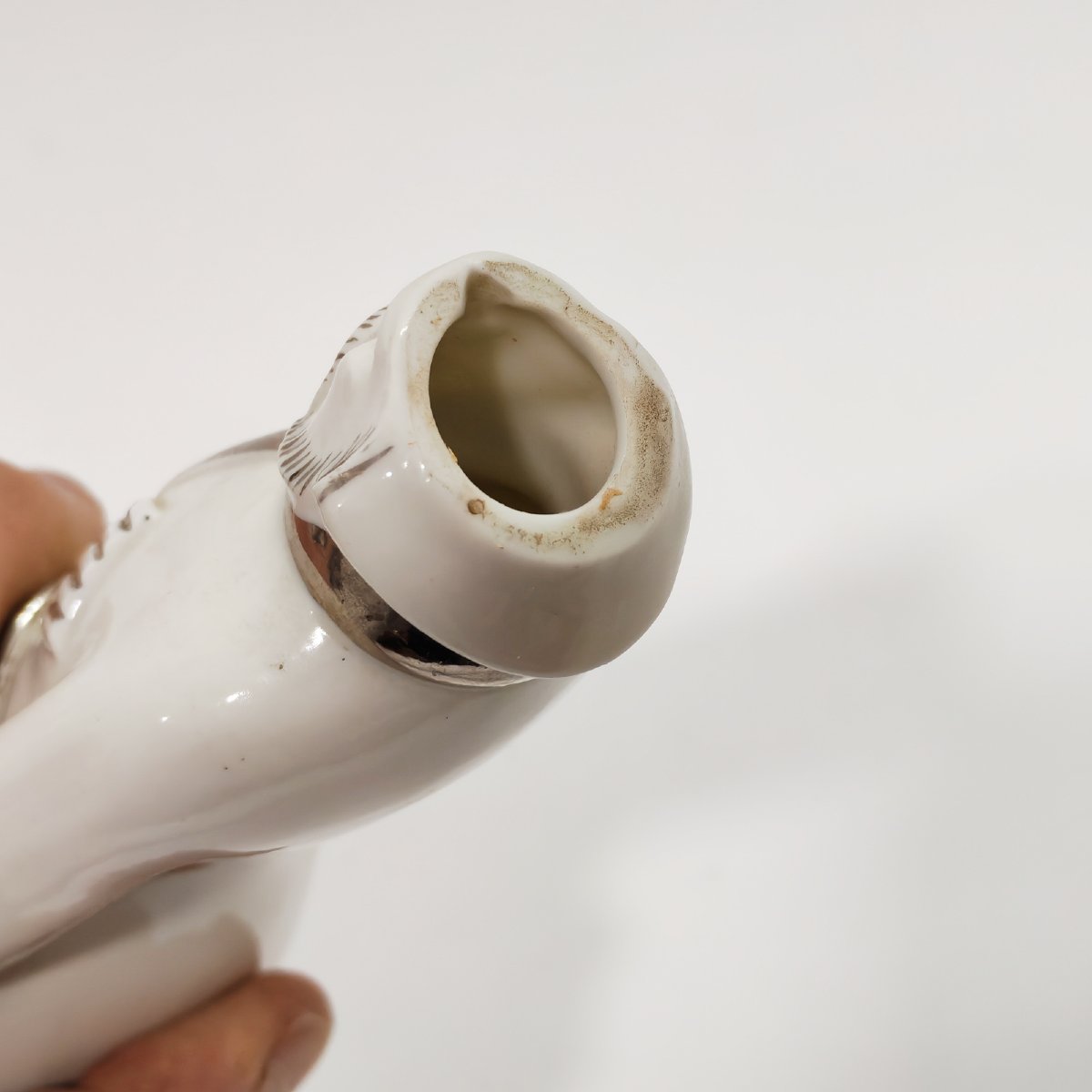 The Cossack, German Porcelain Bottle-photo-3