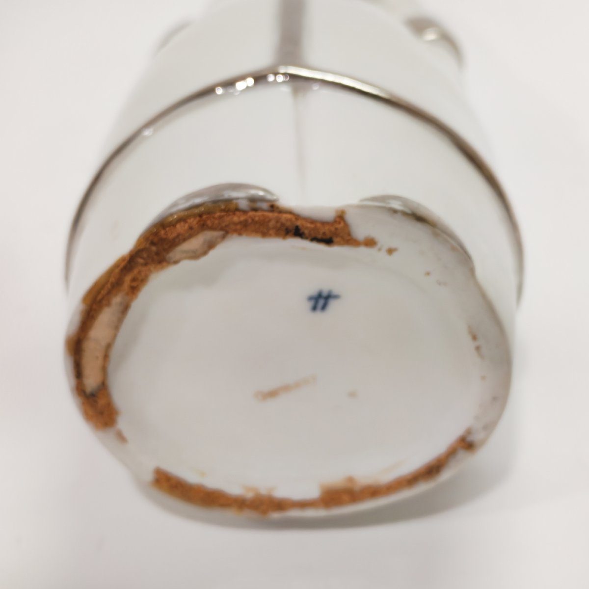 The Cossack, German Porcelain Bottle-photo-4