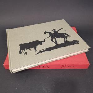 A Los Toros Avec Picasso, Livre Contenant 4 Lithographies Originales