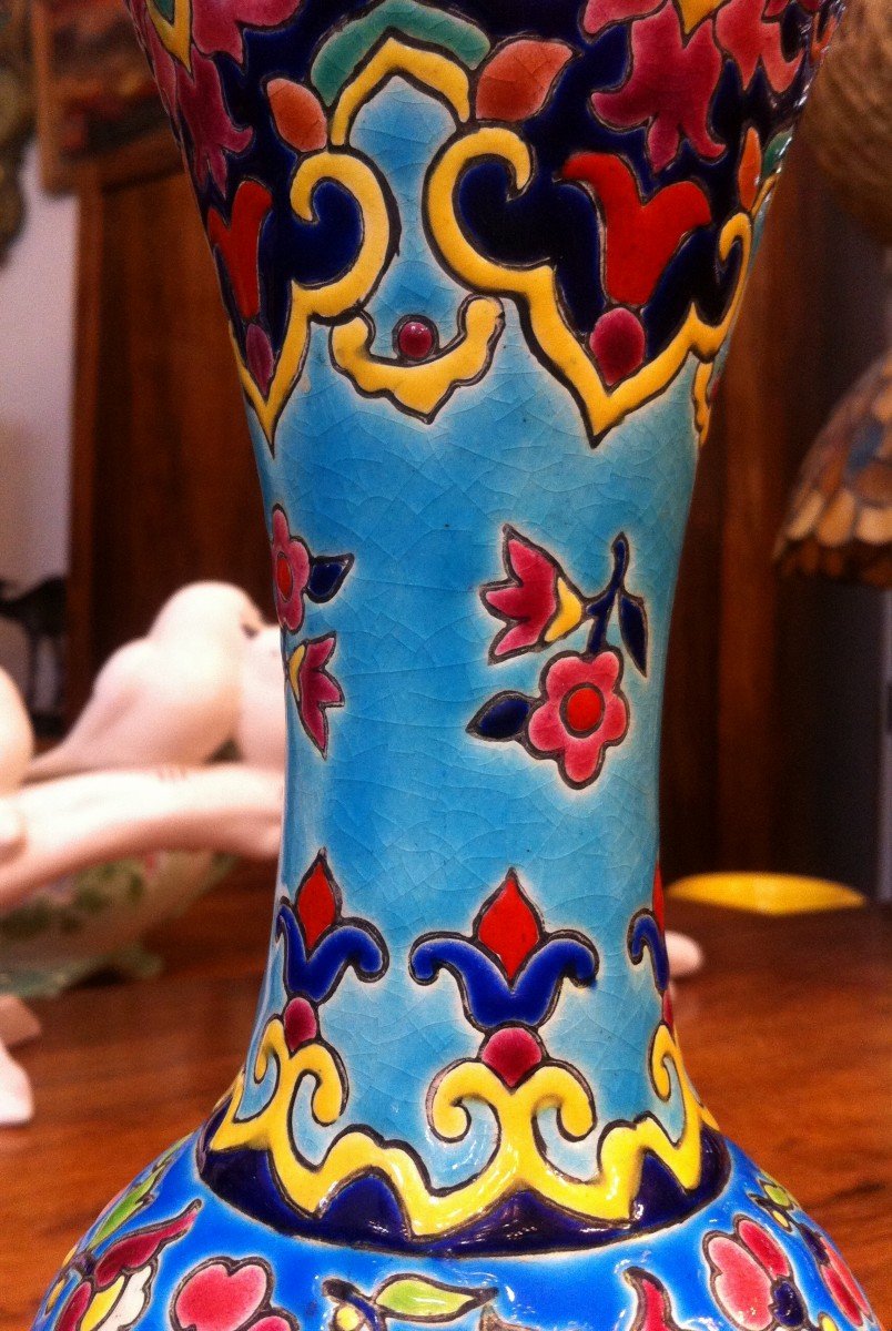 Vase Signe Longwy -photo-2