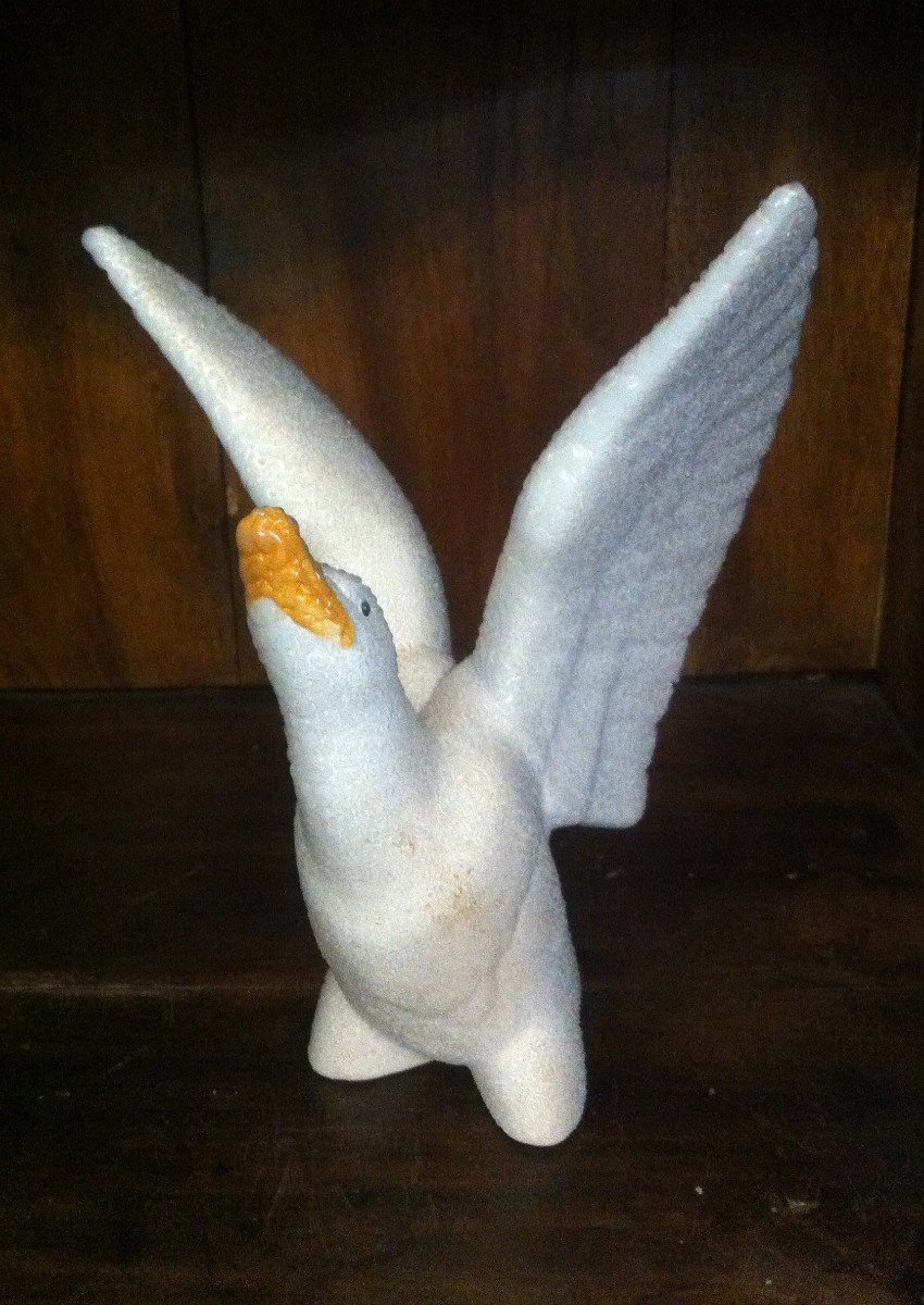 Goose In Full Flight Manufacture De Sèvres-photo-3