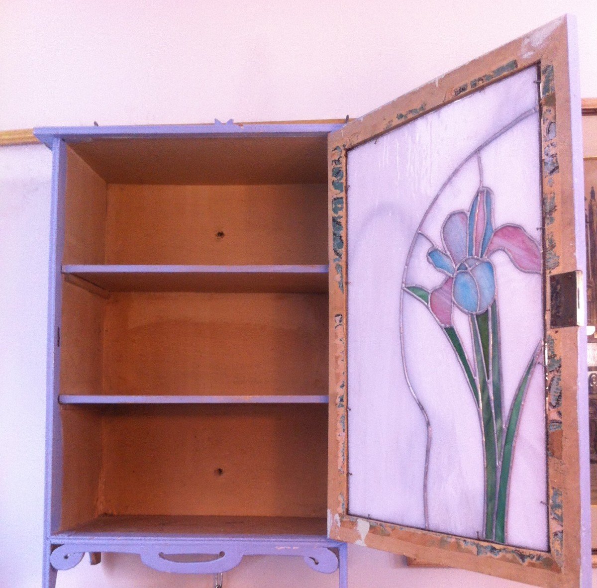 Art Nouveau Period Wall Showcase-photo-4