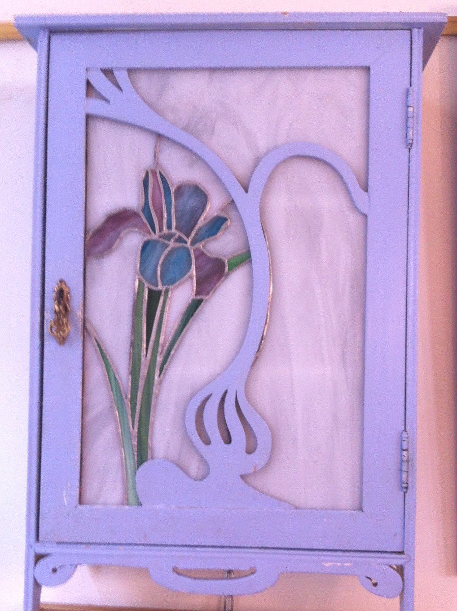 Art Nouveau Period Wall Showcase