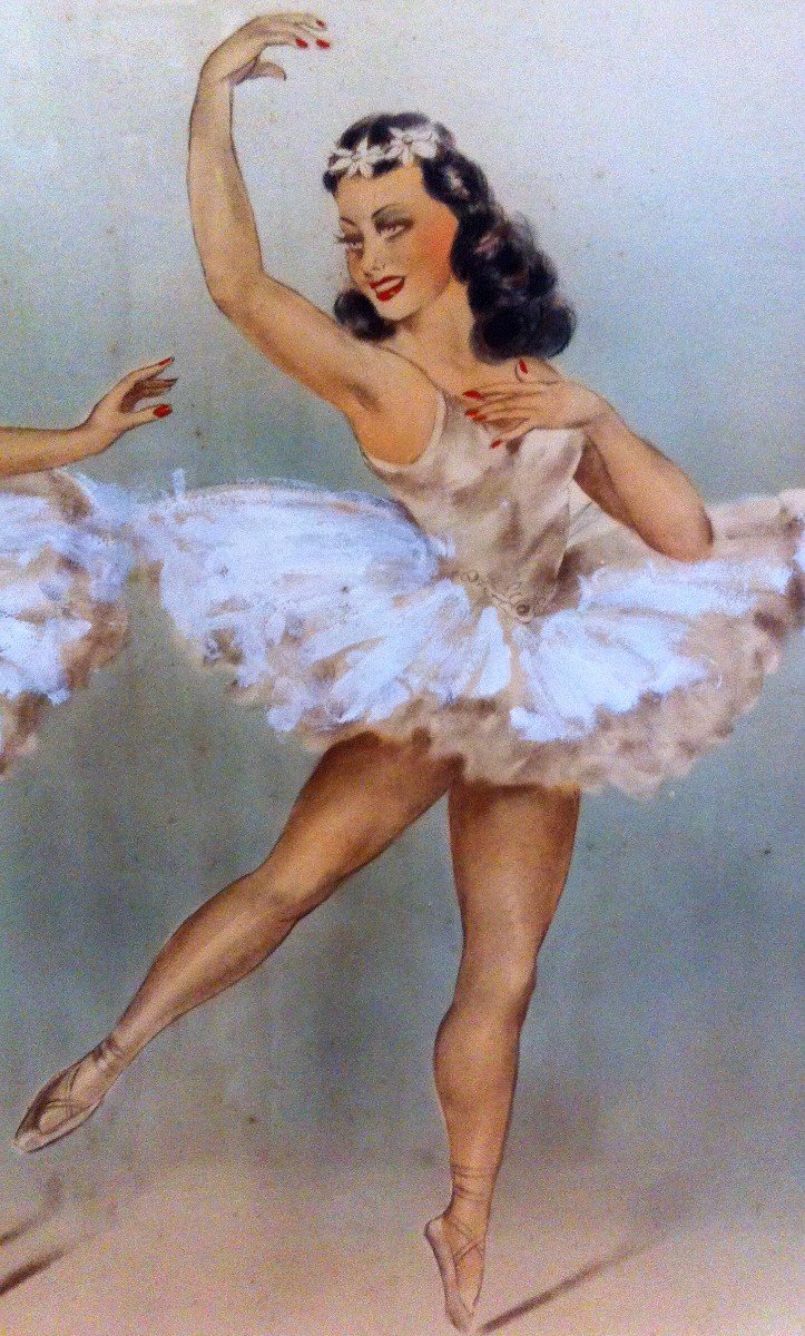 The Three Graces In Art Deco Period Tutu-photo-2