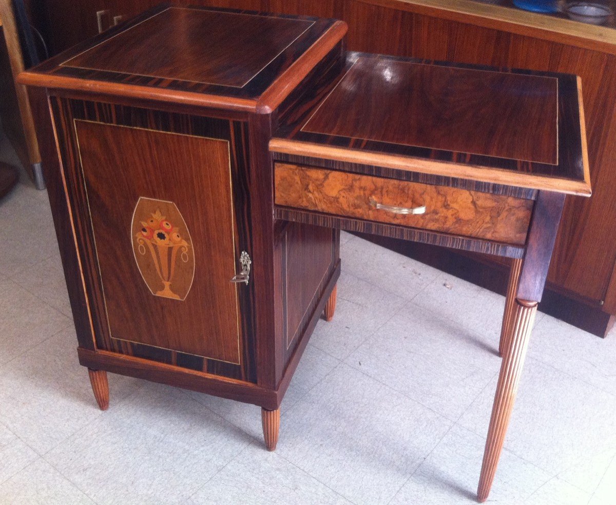Art Deco Period Desk Circa 1925-photo-3