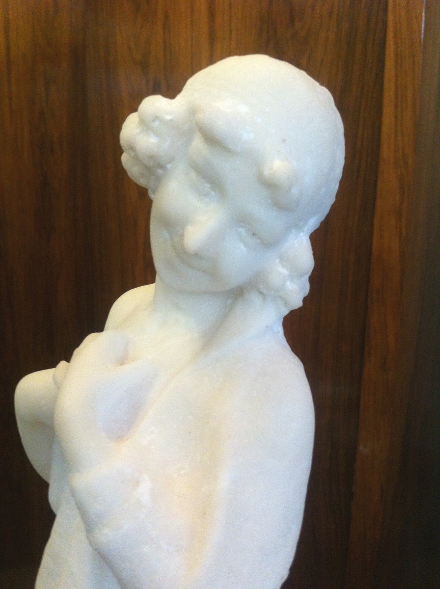La Femme Qui Minaude d'époque Art Déco-photo-2