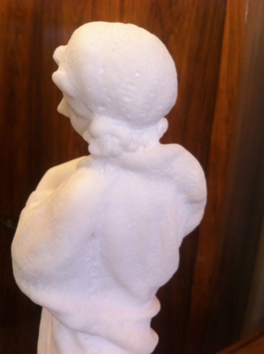 La Femme Qui Minaude d'époque Art Déco-photo-3