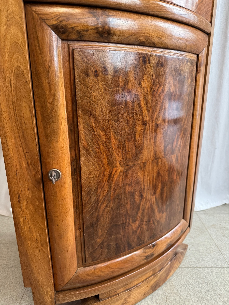 Art Deco Period Corner Cabinet-photo-3