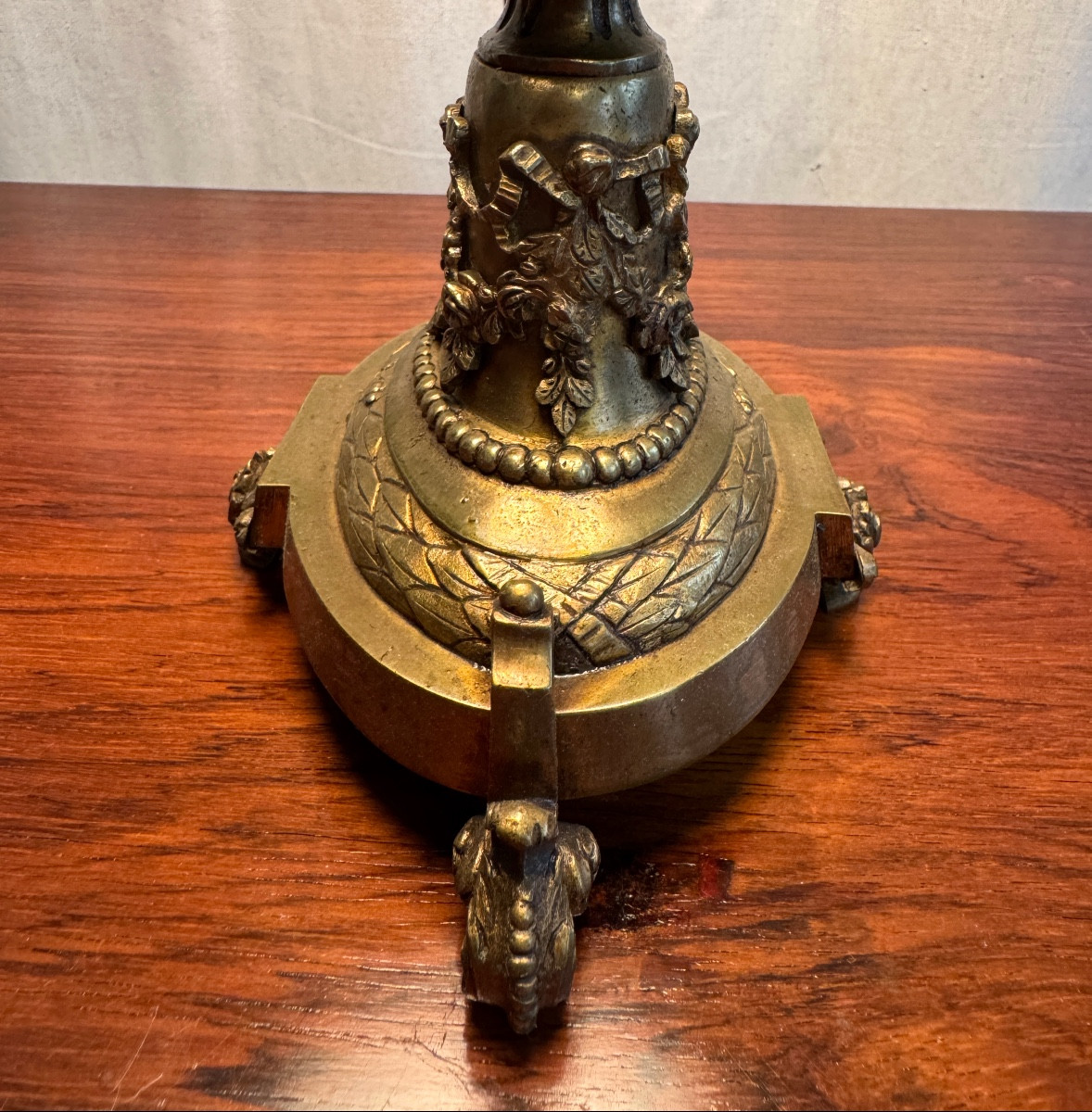 Lampe lyre d'époque Empire-photo-4