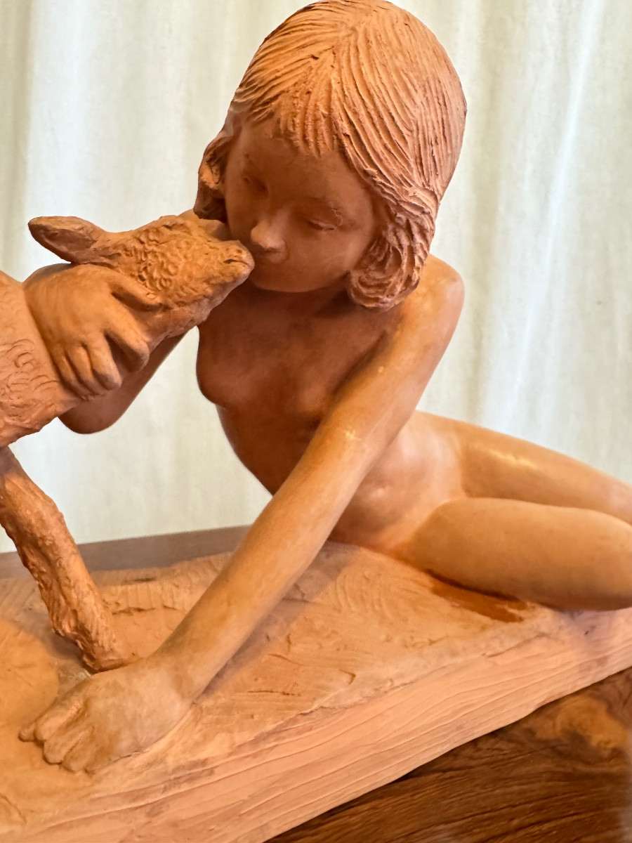 The Girl With The Fawn By Ary Bitter-photo-6