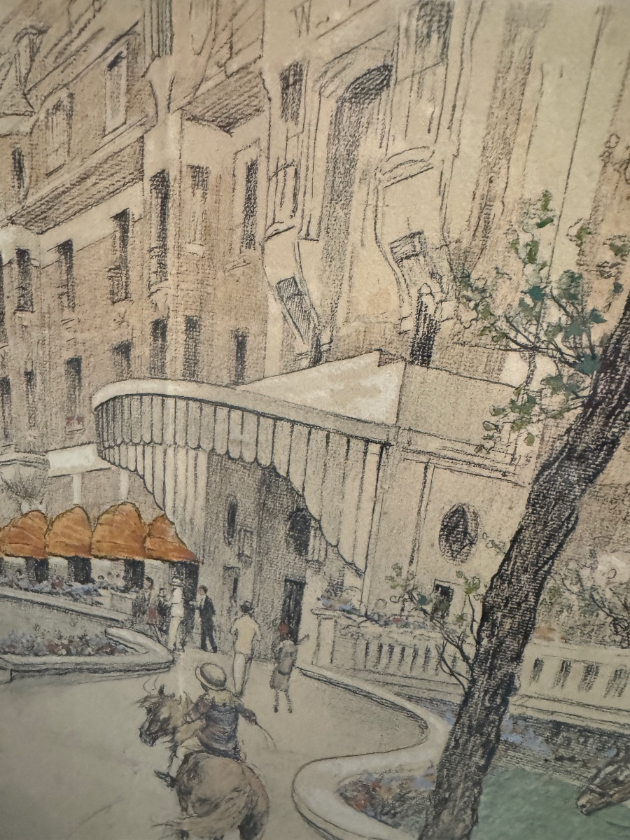 Deauville dessins signé C Laloin-photo-1