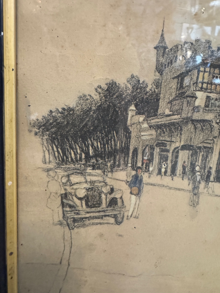 Deauville dessins signé C Laloin-photo-4