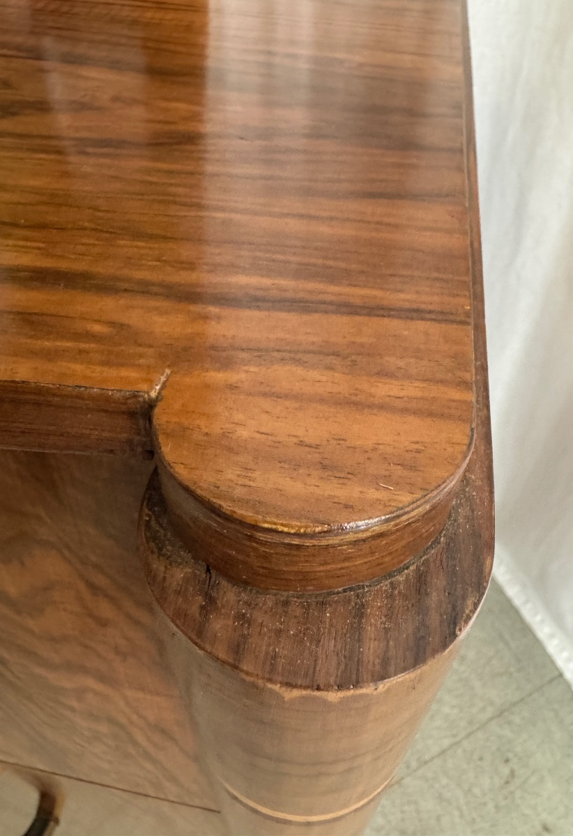 Art Deco Walnut Bar-photo-4