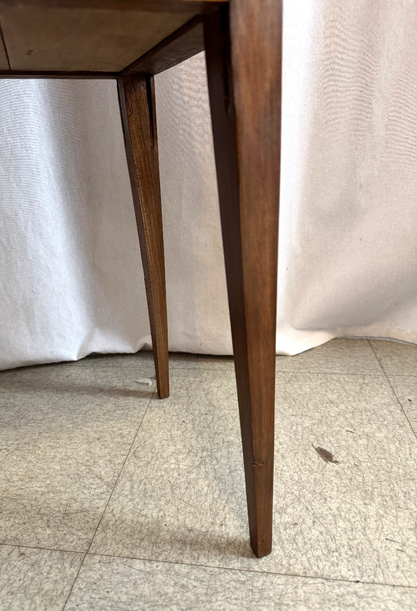 Louis XVI Period Bedside Table-photo-3
