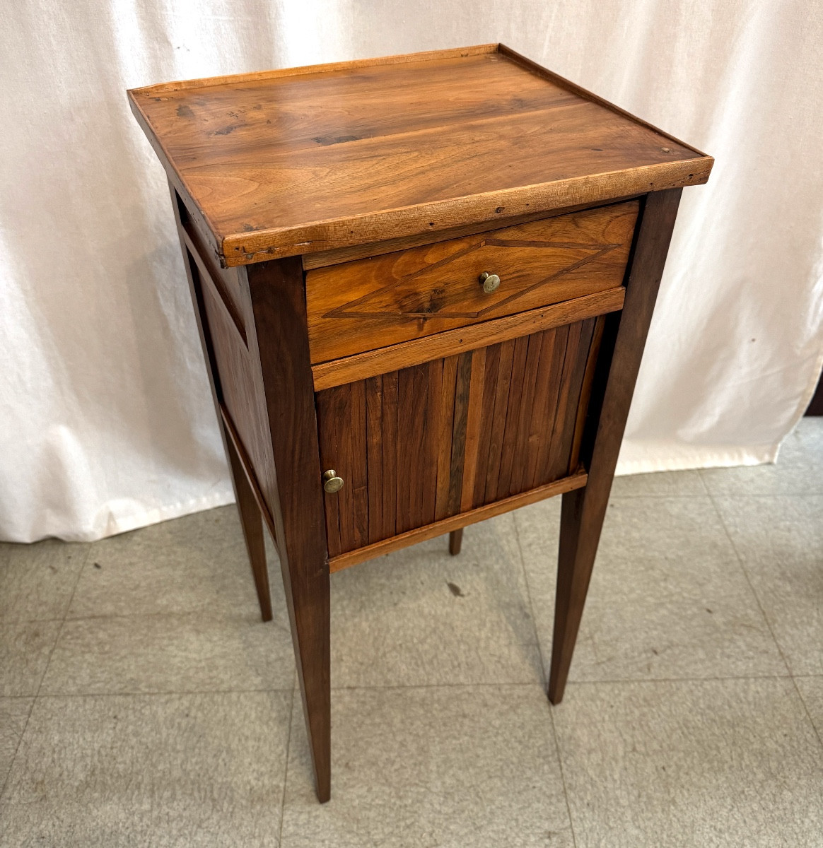 Louis XVI Period Bedside Table