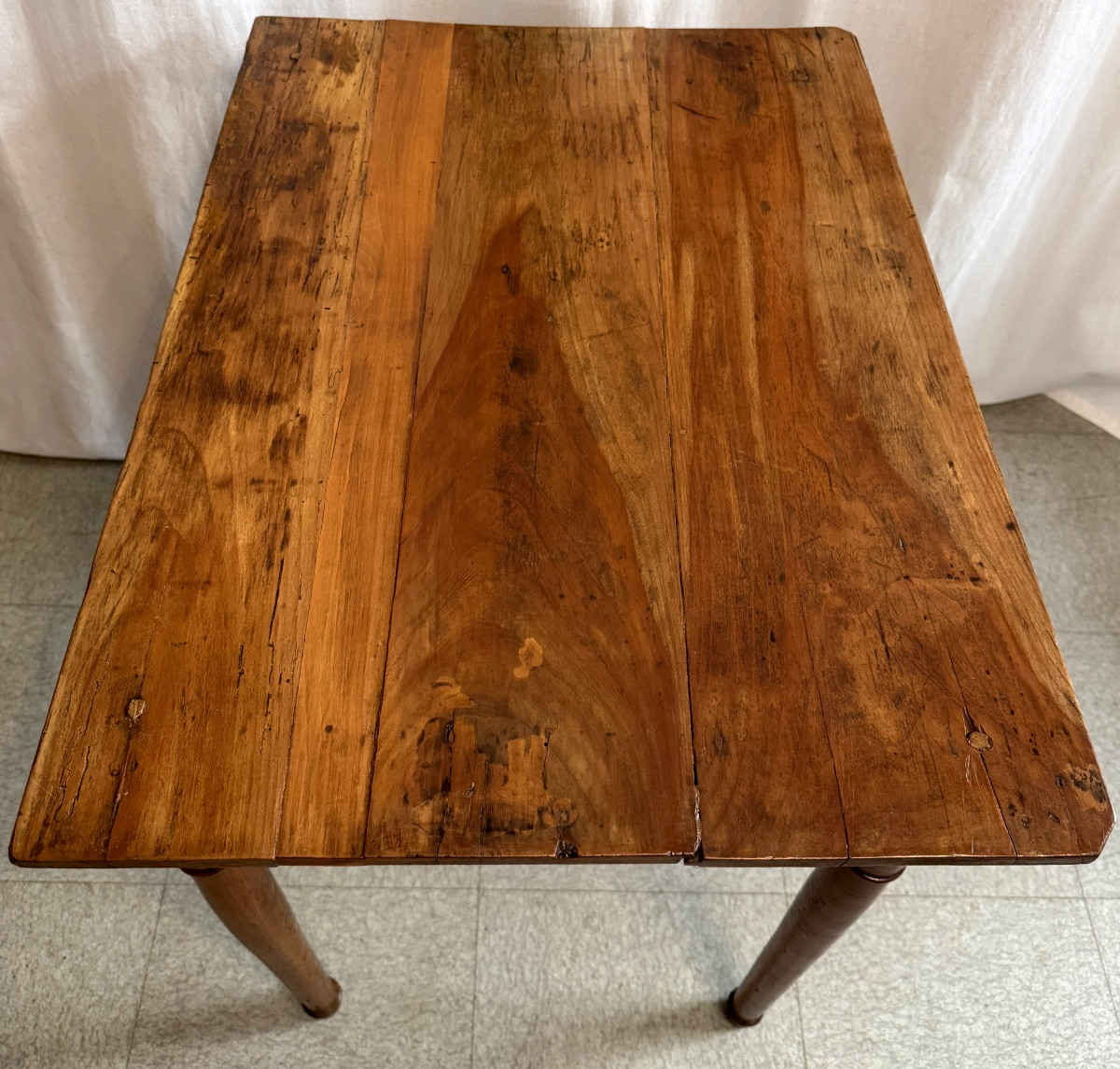 Bureau d'époque directoire en merisier-photo-1