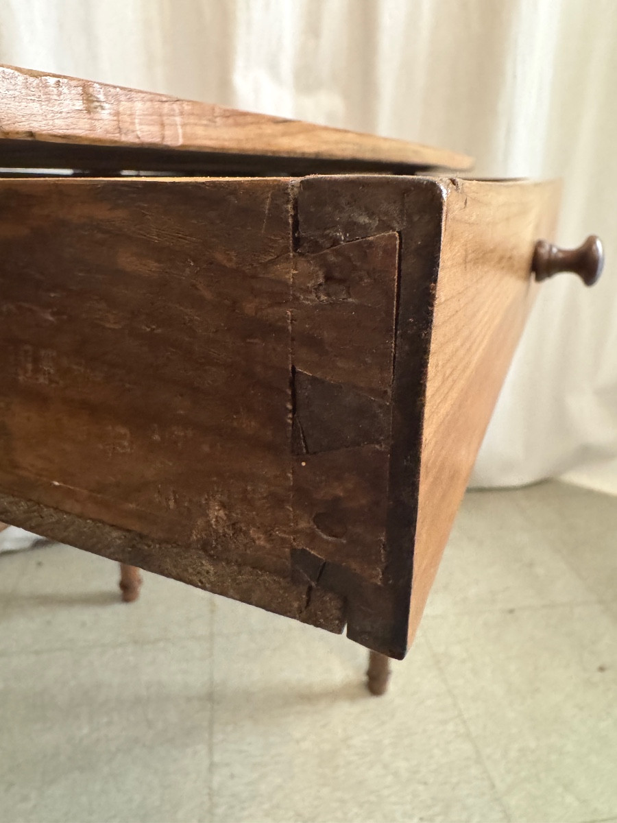 Bureau d'époque directoire en merisier-photo-7