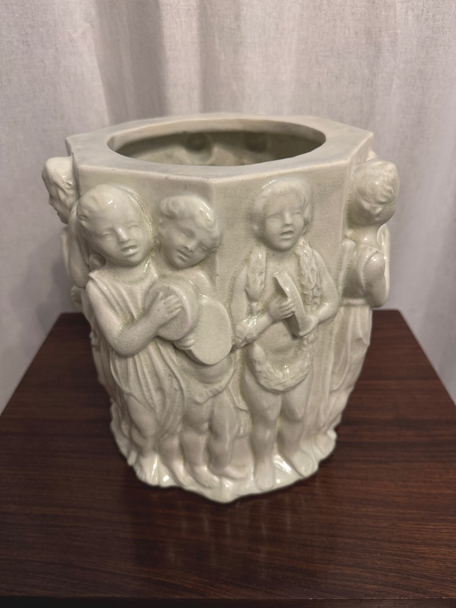 Allegory Of Children With Drums