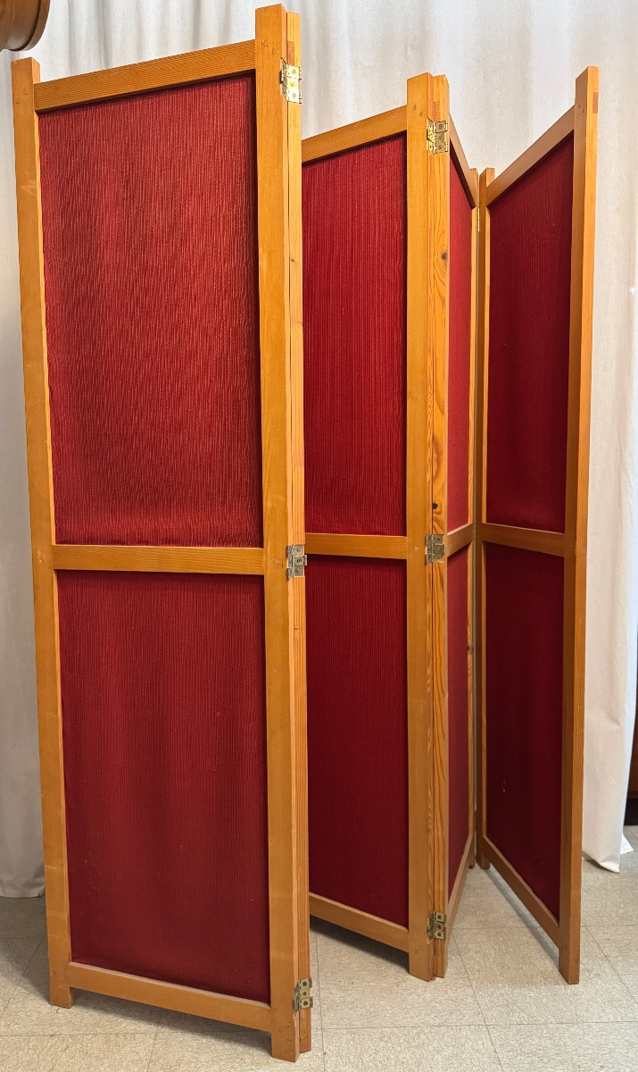 Paravents attribue à Charlotte Perriand-photo-1