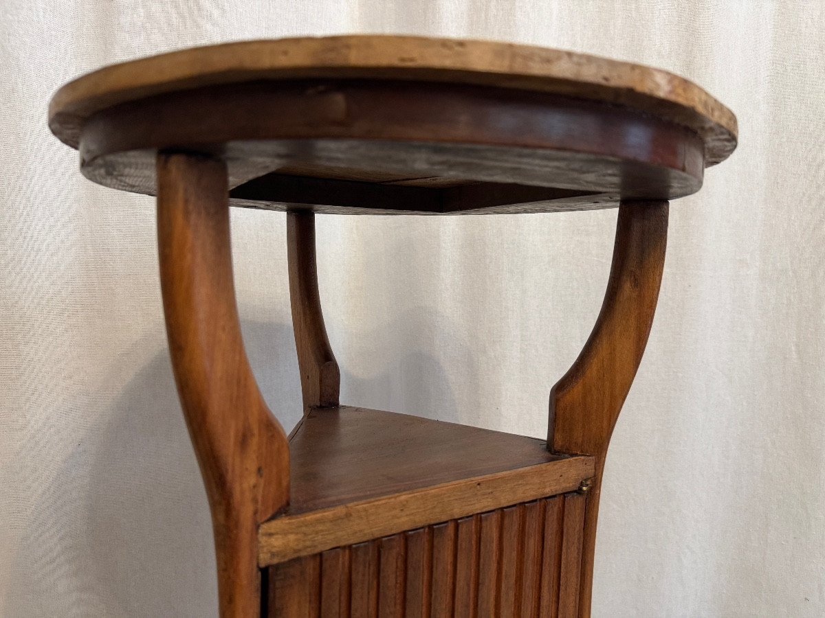 Tripod Side Table/pedestal Table-photo-7