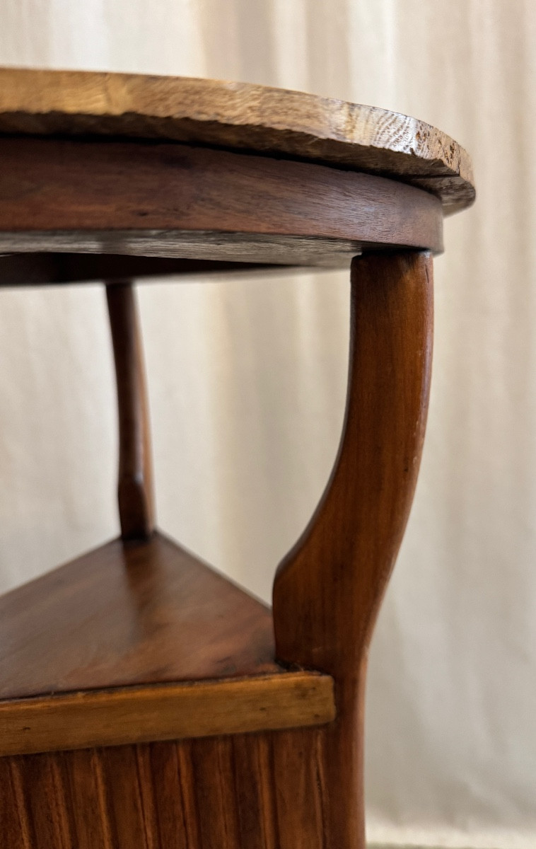 Tripod Side Table/pedestal Table-photo-8