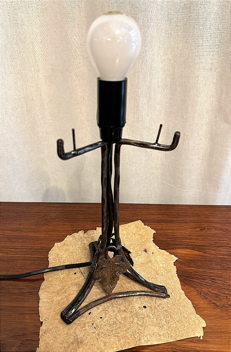 Lampe gratte-ciel d’époque Art Deco-photo-8