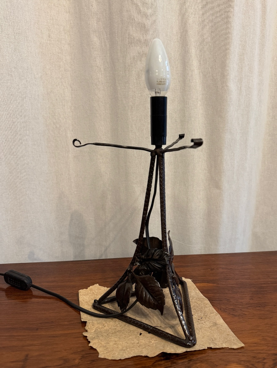 Tulipe à la cloche d’époque Art Deco-photo-4