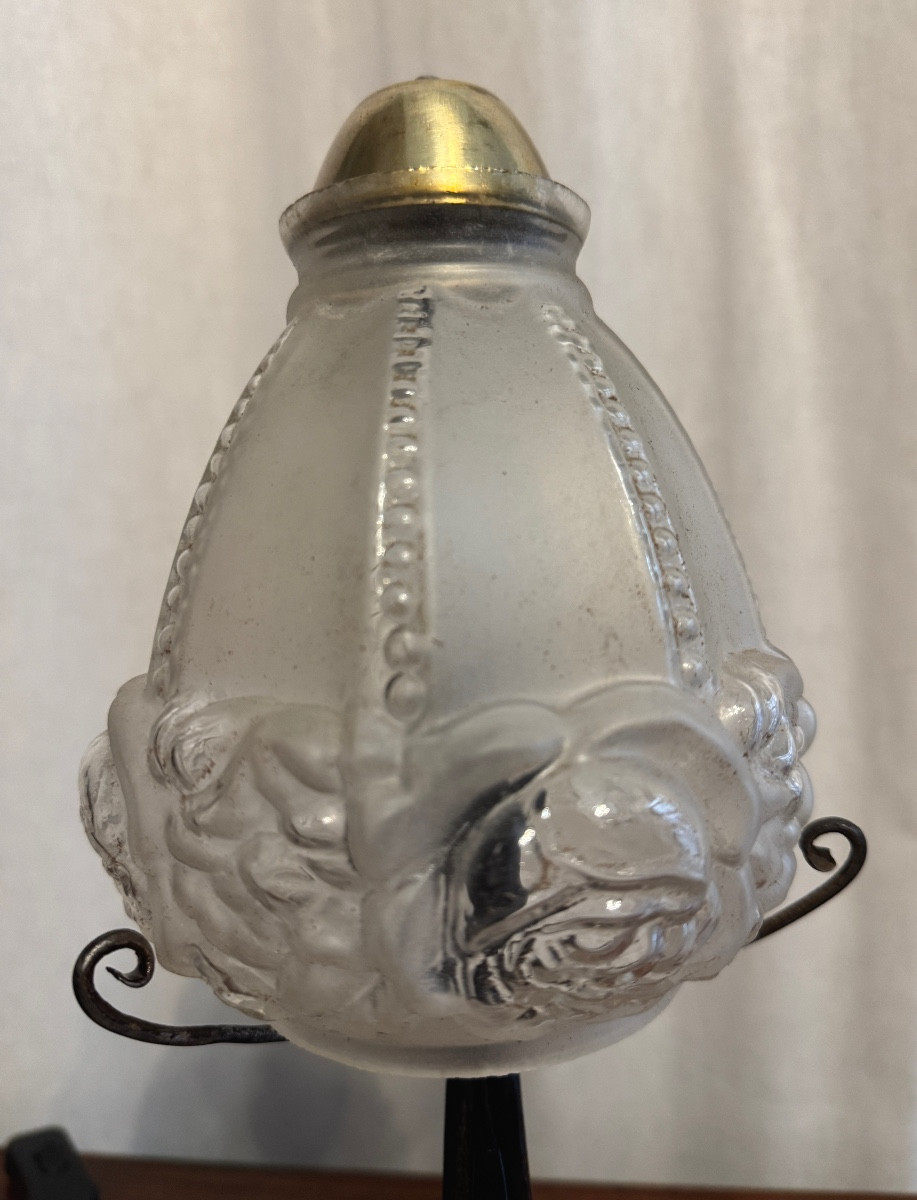 Tulipe à la cloche d’époque Art Deco-photo-5