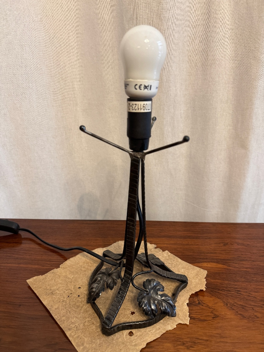 Lampe à l’oiseau d’époque Art Deco-photo-5