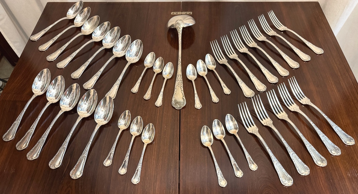 Ménagère d’époque Art nouveau Maison Christophe 