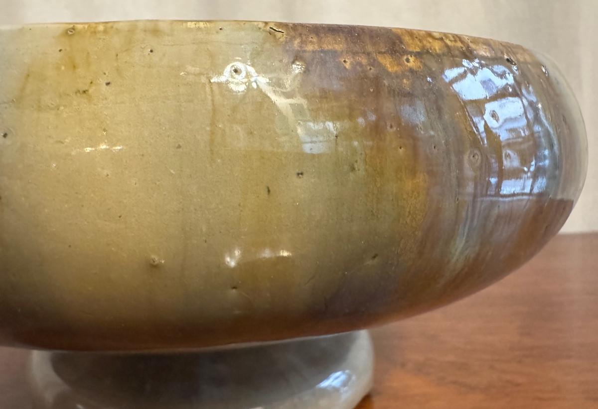 Coupe en céramique vernissée-photo-2