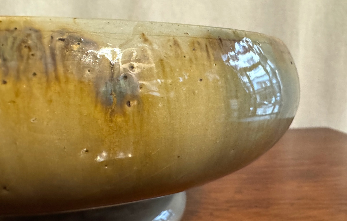 Coupe en céramique vernissée-photo-4