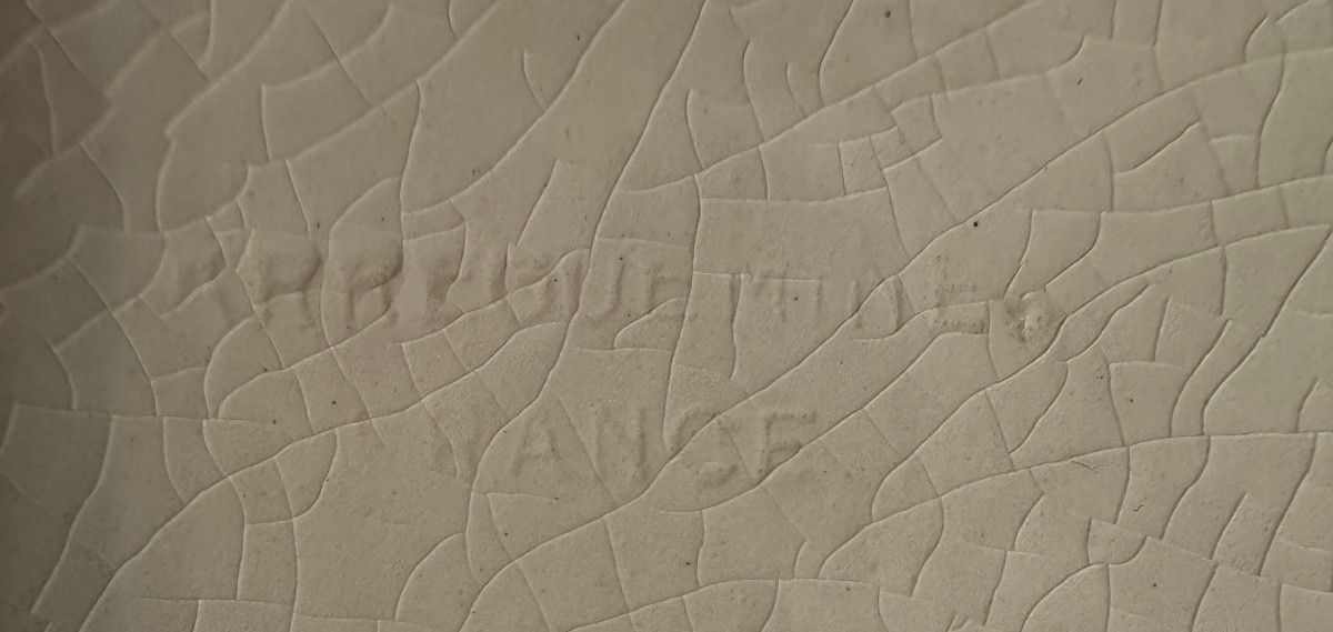 Lévrier en faïence de sarreguemine-photo-7