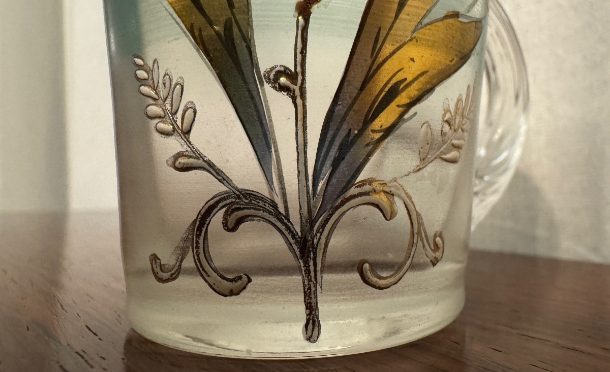 Enamelled Glass 1900-photo-3