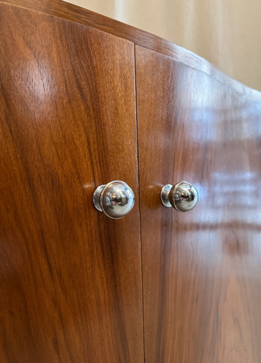 Buffet galbé d’époque Art Déco-photo-3