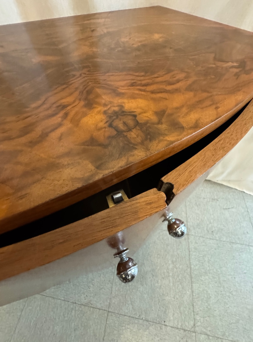 Buffet galbé d’époque Art Déco-photo-6