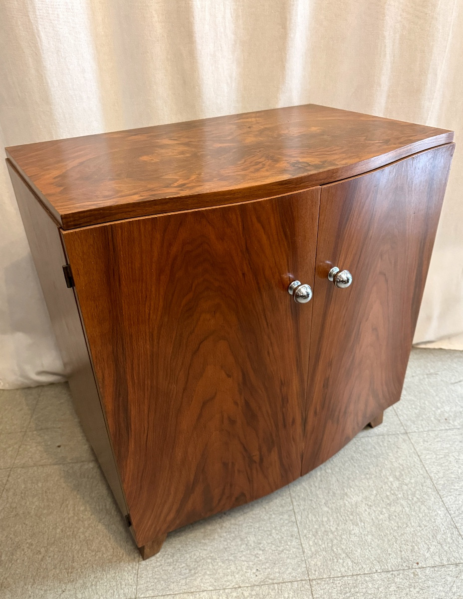 Buffet galbé d’époque Art Déco