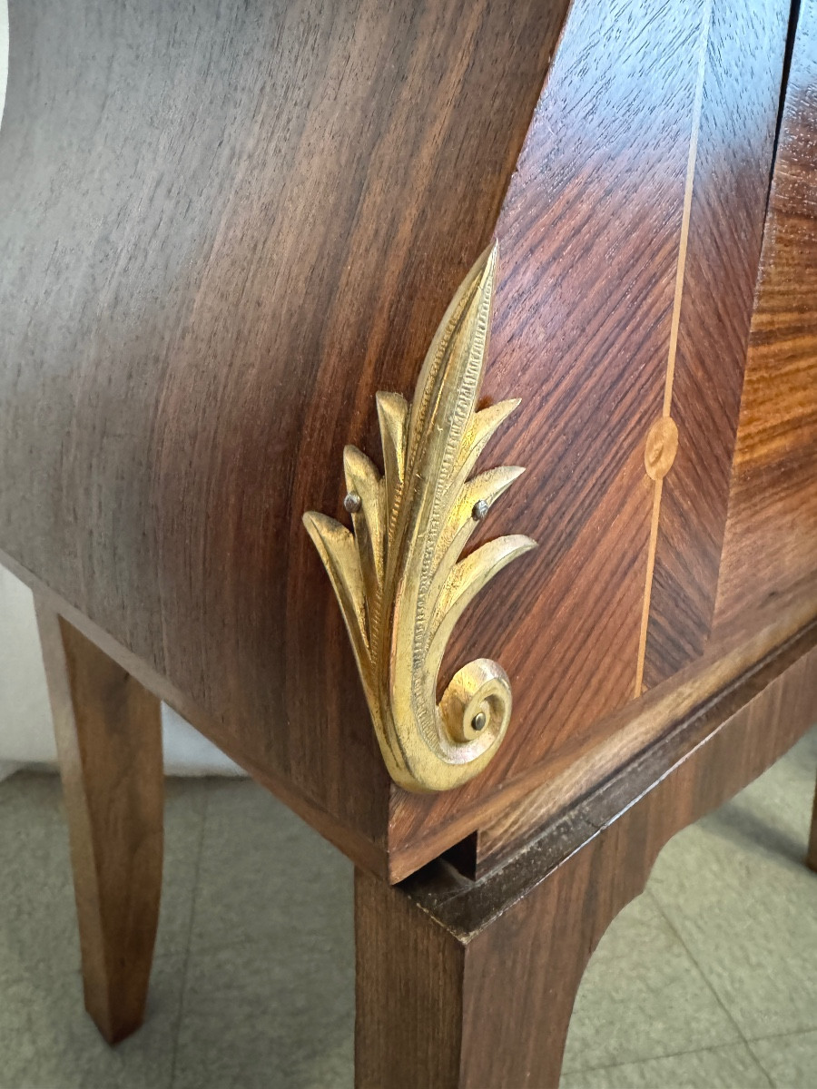 Paire de chevet attribuée à Leleu d’époque Art Déco-photo-3