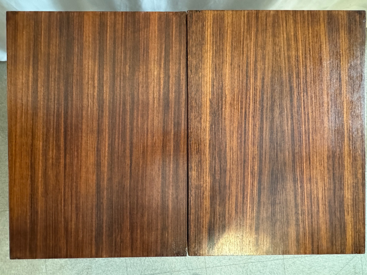 Paire de chevet attribuée à Leleu d’époque Art Déco-photo-4