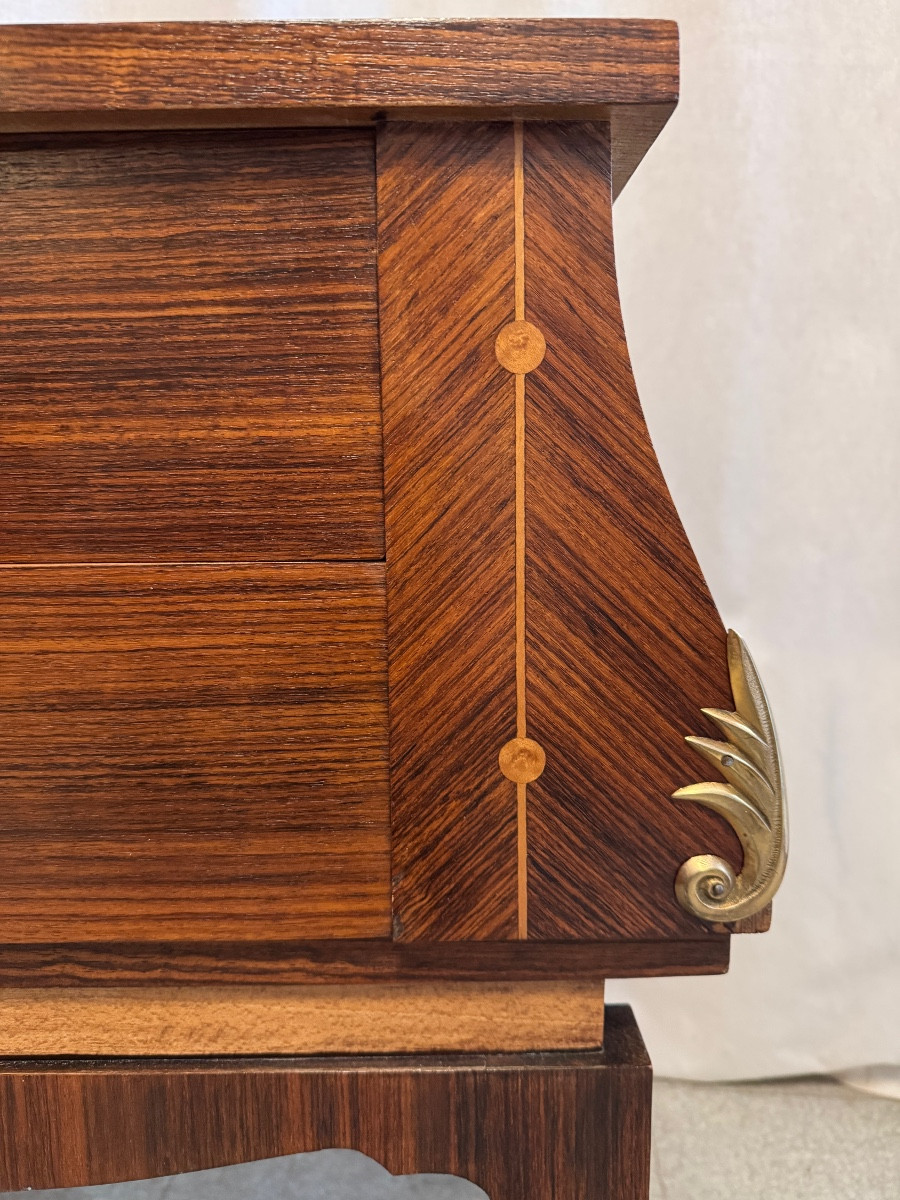 Paire de chevet attribuée à Leleu d’époque Art Déco-photo-5