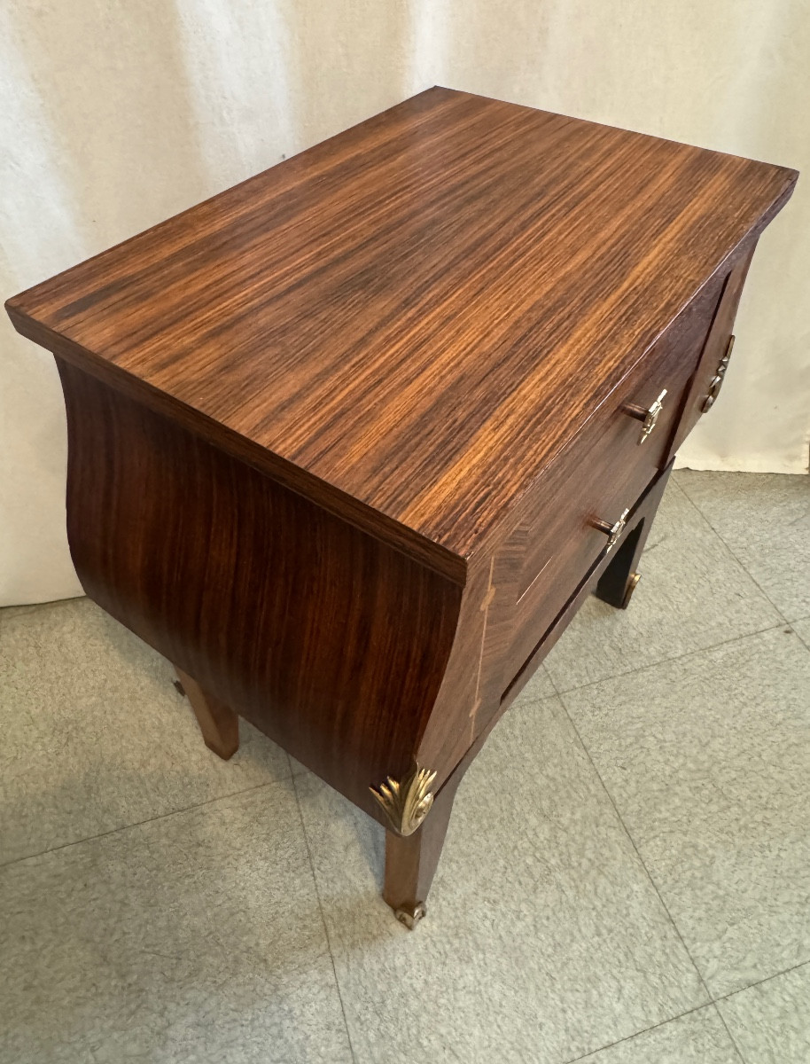 Paire de chevet attribuée à Leleu d’époque Art Déco-photo-7