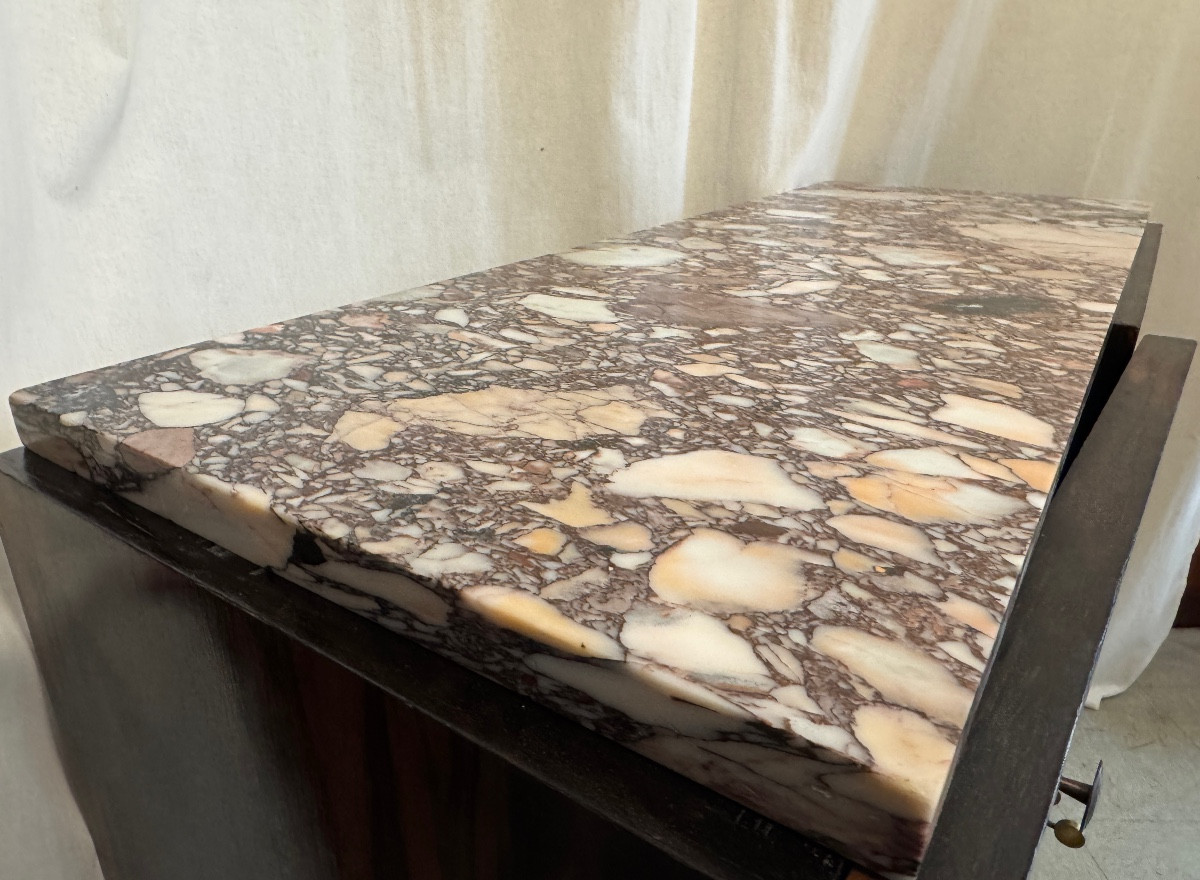 Buffet en ébène de Macassar d’époque Art Déco-photo-2