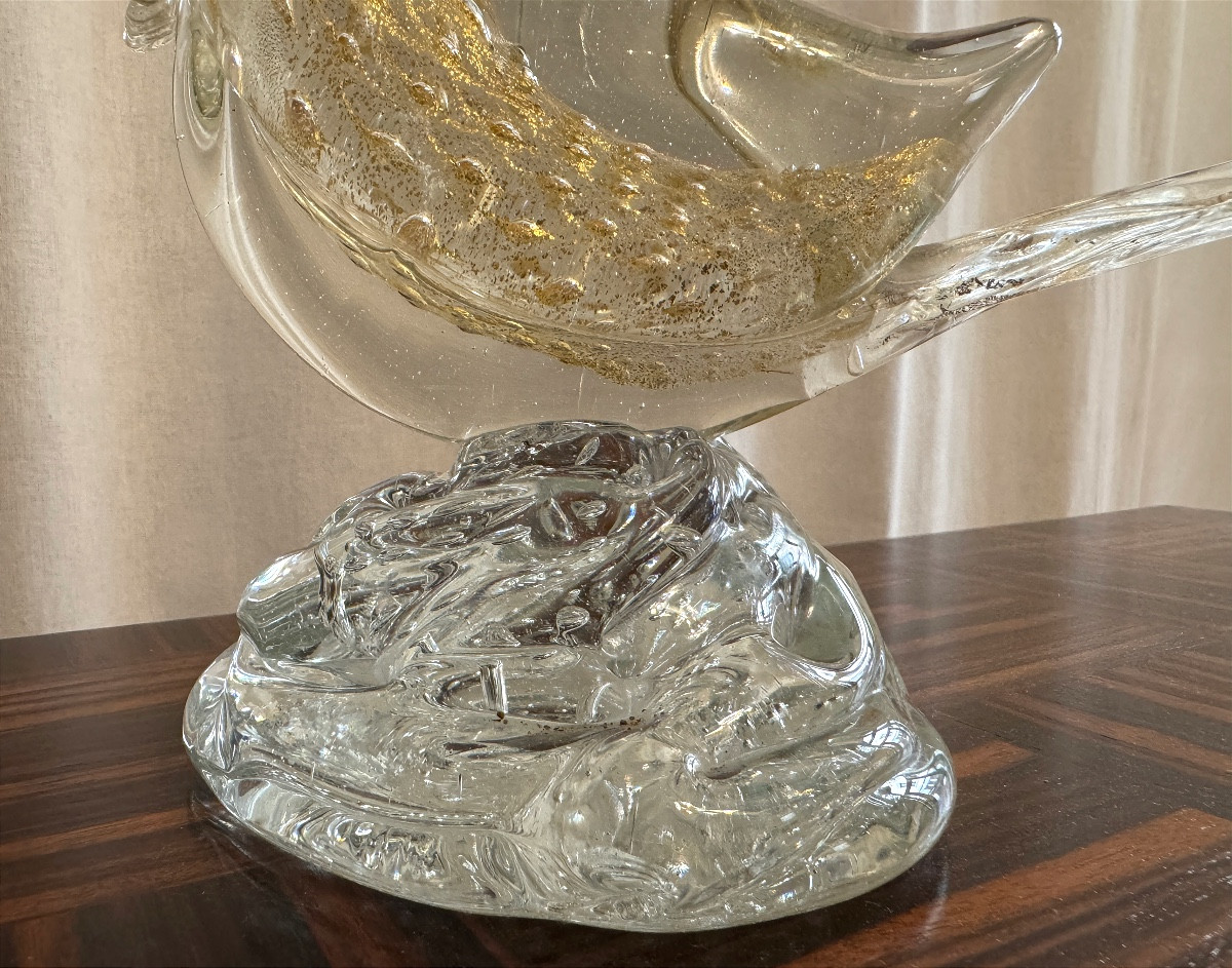 Murano Crystal Rooster-photo-4