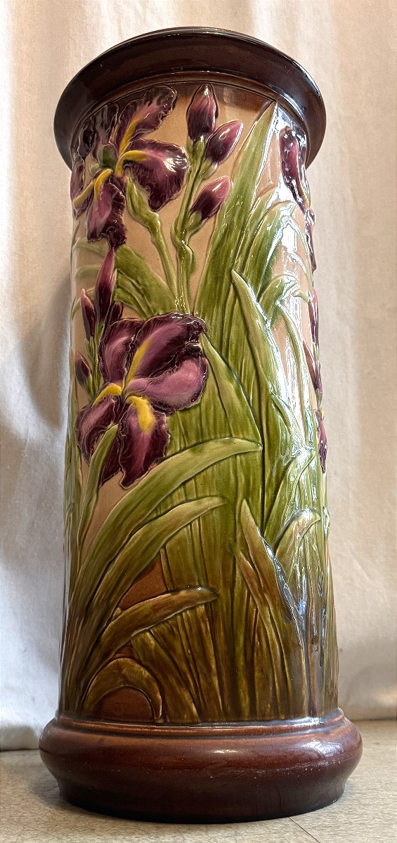 Porte parapluie d'époque Art Nouveau-photo-4