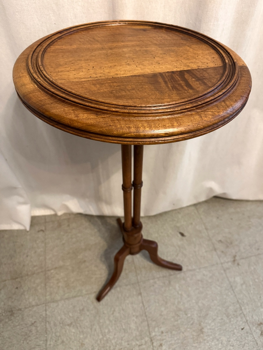 Restoration Period Pedestal Table/side Table